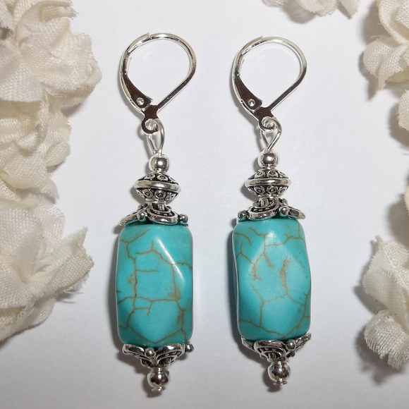 wvluckygirl Jewelry - Earring Turquoise Blue Southwestern Style NWT 5059